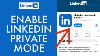 How to Turn on Private Mode on LinkedIn Enable Private Mode on LinkedIn