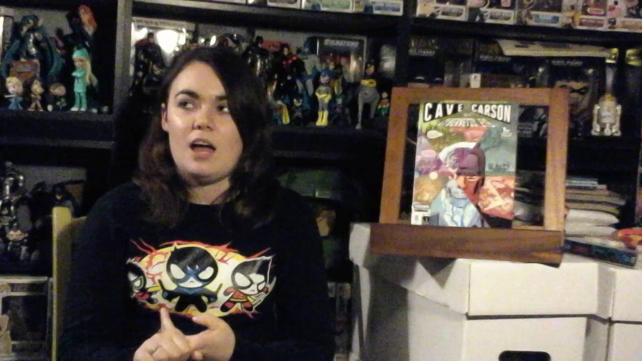 DC Young Animal   Cave Carson has a cybernetic  eye comic review  #1