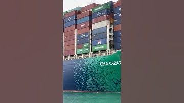 CMA CGM Palais Royal at Suez Canal