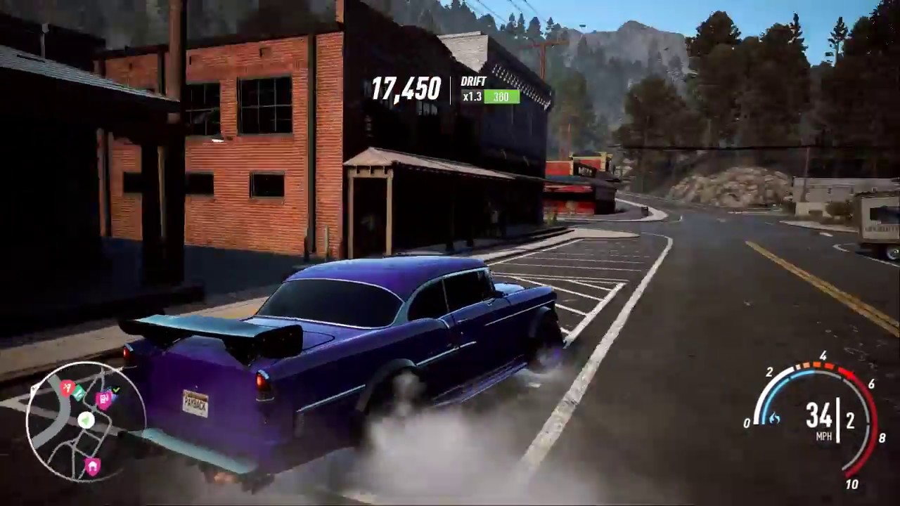 Need for Speed PaybackDrift with CHEVROLET BEL AIR 1955