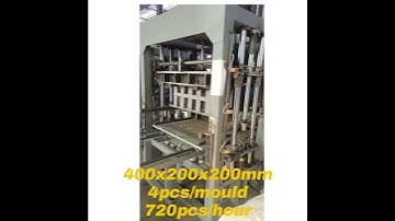 QT4-18 Automatic concrete cement paver Brick Making Machine 720pcs/hour5760pcs/day
