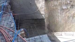 hormigón proyectado (shotcrete)