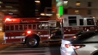 Baltimore City Engine 2 Responding