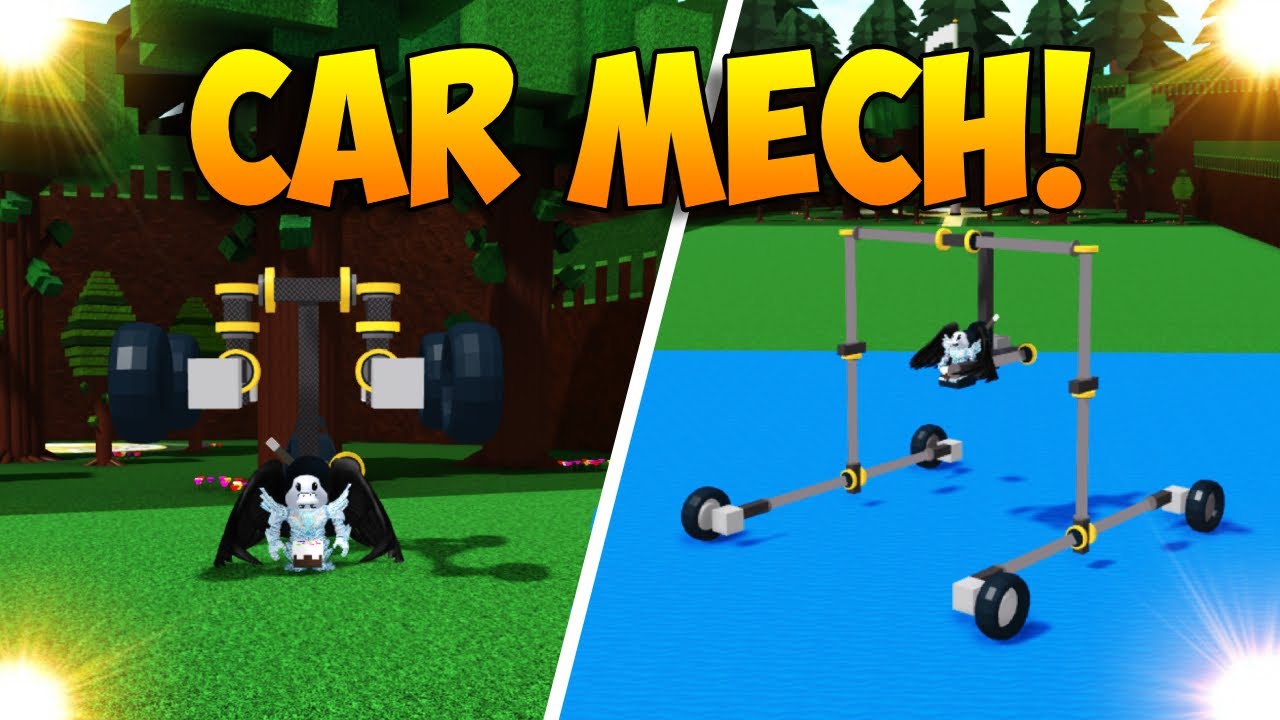 car mech suit tutorial!! - build a boat for treasure