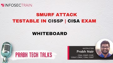 SMURF ATTACK CISSP CISA   Whiteboard Presentation