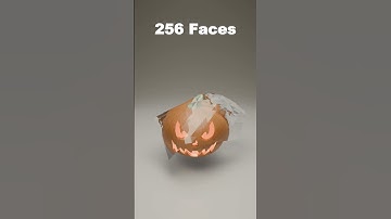 Cloth Simulation - 1 Face to 100K Faces - #blender #3dart #3danimation