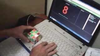 3x3 Rubiks,Camera Test solve