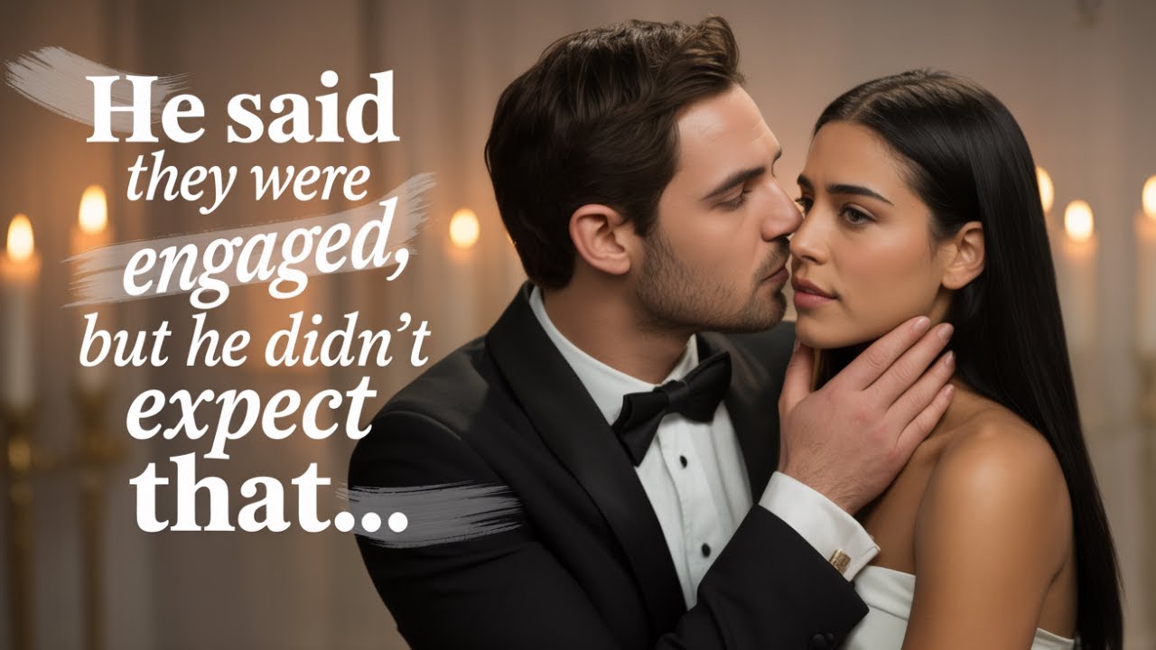 He grabbed his worst enemy by the waist in front of everyone and said they were engaged, but he...