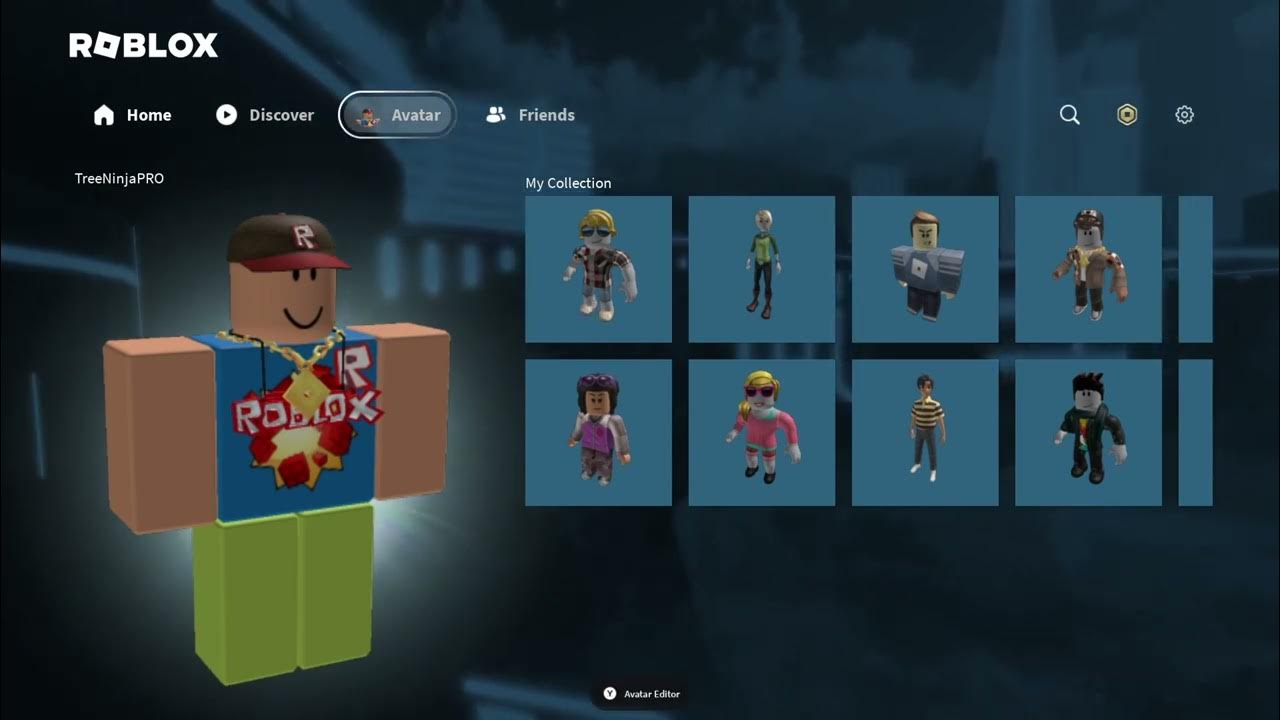 Roblox Xbox  Avatar selection bug 