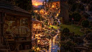 SproutCrew Miniature🌲 TINY WEEKEND| 5 Tiny Worlds That Make you feel relax! 🎣⛵⛳🏕️🎵#miniature #relax