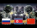 ¿Qué tan Poderosas serían Rusia, China y Corea del Norte Unidas?