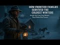 How Frontier Families Survived the Coldest Winters in Cozy Log Homes | Boring History For Sleep
