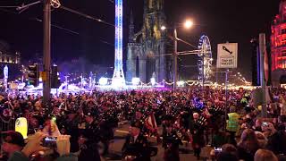 Edinburgh Torchlight Procession 2016 - Princes Street