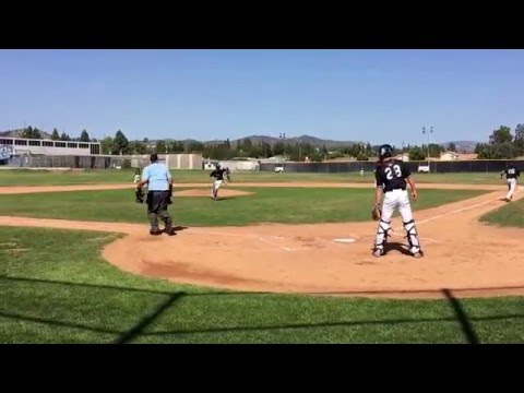 Nate with a 2 out double
