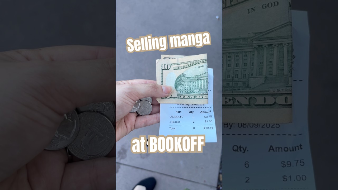 How to sell your manga at BOOKOFF. 