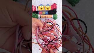 😱​How to Design Lace with Fabric Dori | Lace aur Dori se banayein khoobsurat design ✨ #Shorts