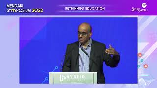 Famous MENDAKI Symposium 2022 - Keynote Address by Senior Minister Mr Tharman Shanmugaratnam Profile