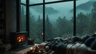 Relax With Rain ASMR And Rolling Thunder, Plus Soft Relaxing Music For Deep Sleep Tonight screenshot 1