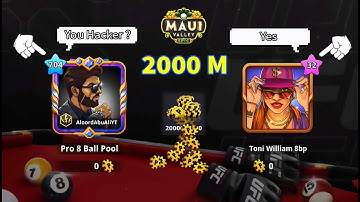 8 Ball Pool Noob Hacker Loses 🤣 Level 32 in Big Tables