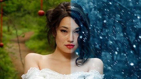 How to create snow in photoshop | photo effects [ Episode 4 ]