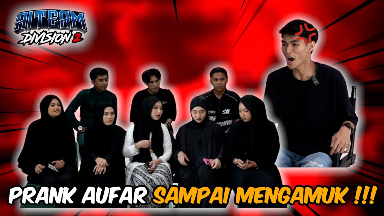 PRANK LEADER D2 SAMPAI KOYAK !!! AYRA KELUAR CONTENT KENE MARAH...
