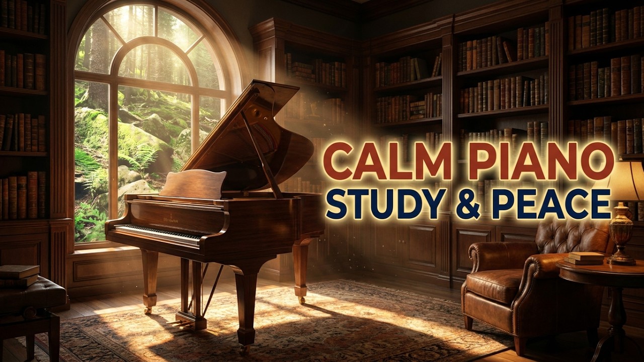 1 Hour Relaxing Instrumental Music | Calm Piano for Study & Peace - YouTube