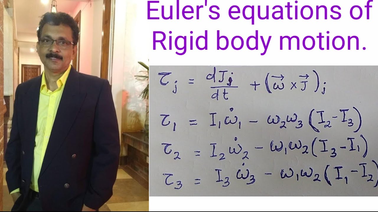 Rigid Body Euler Equations at Ian Dorothy blog