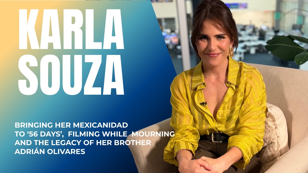 Karla Souza on filming '56 Days' while mourning her brother Adrian