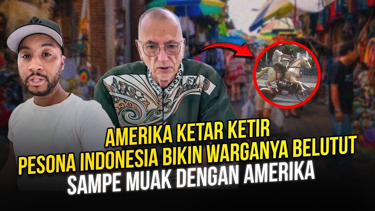 Pesona Indonesia Bikin Bule Berlutut! Bule Amerika Sampe Muak Dengan Negaranya Gara Gara Indonesia