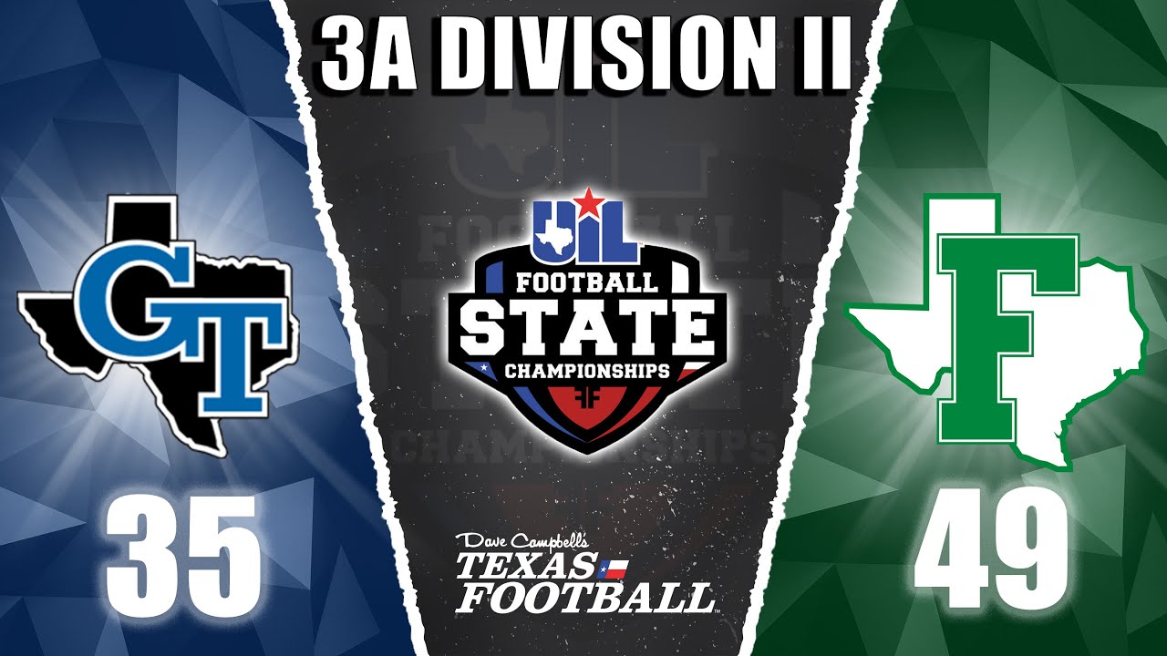 Franklin 49, Gunter 35 2021 3A DII Texas high school football