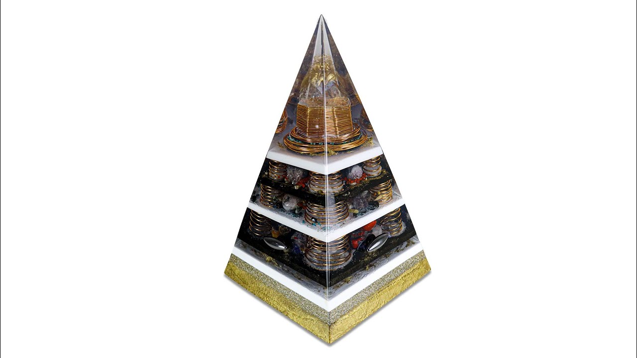 Orgonite Pirâmide de 50cm de altura