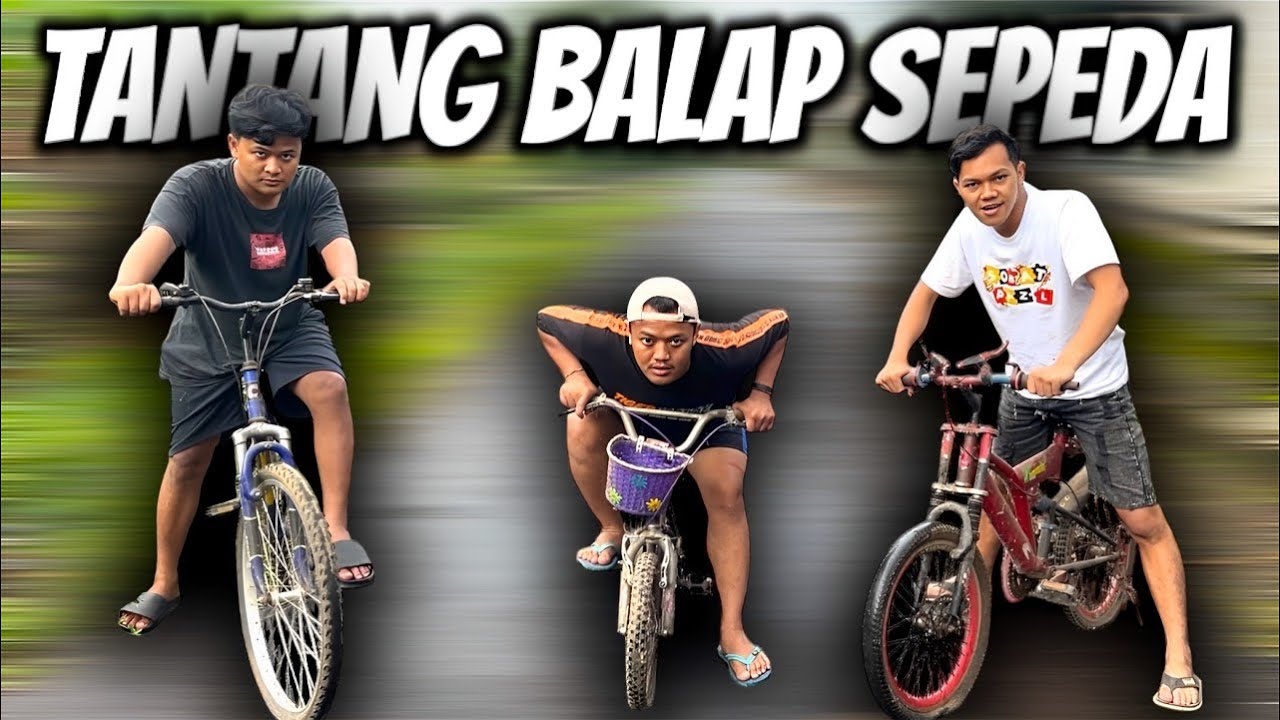 Tantang Zulfa Lanang Balapan Sepeda, Apakah Berani?