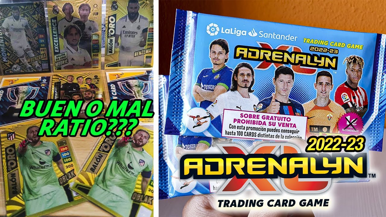 YA TENGO ADRENALYN XL 2022-23 LIGA SANTANDER!! RATIOS BUENOS o MALOS? 