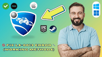 How to Fix Rocket League Error Code LS-0013 (Epic Games 2025 Guide)