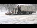 COMPILATION OF DSNY, NEW YORK CITY DEPARTMENT OF SANITATION, PLOWING AWAY DURING WINTER STORM JONAS.