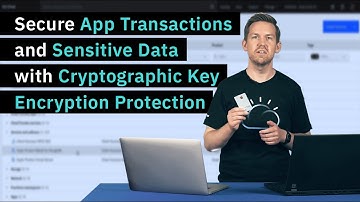 Secure App Transactions and Sensitive Data with Cryptographic Key Encryption Protection