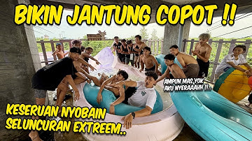 Nyobain semua seluncuran di Waterboom Jogja !! YAKIN TIM GSKY BAKAL BERANI ??