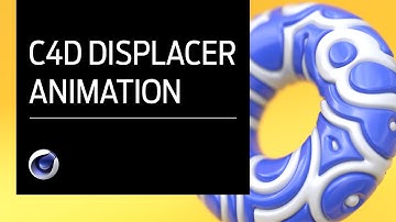 Cinema 4D Displacer Animation Tutorial (No keyframes)