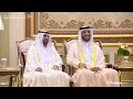 حاكم الشارقة يواصل استقبال المهنئين بعيد الأضحى المبارك