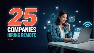 Full 25 Companies Hiring Remote Workers in 2026 | Work From Home Jobs Guide
