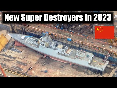 Видео: Төсөл 055. Хөлөг онгоцны хэмжээтэй хятадын сүйрэгч