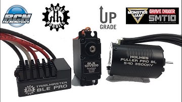 Axial SMT10 Monster Truck -  Holmes Hobbies Electronics Upgrade - EP4