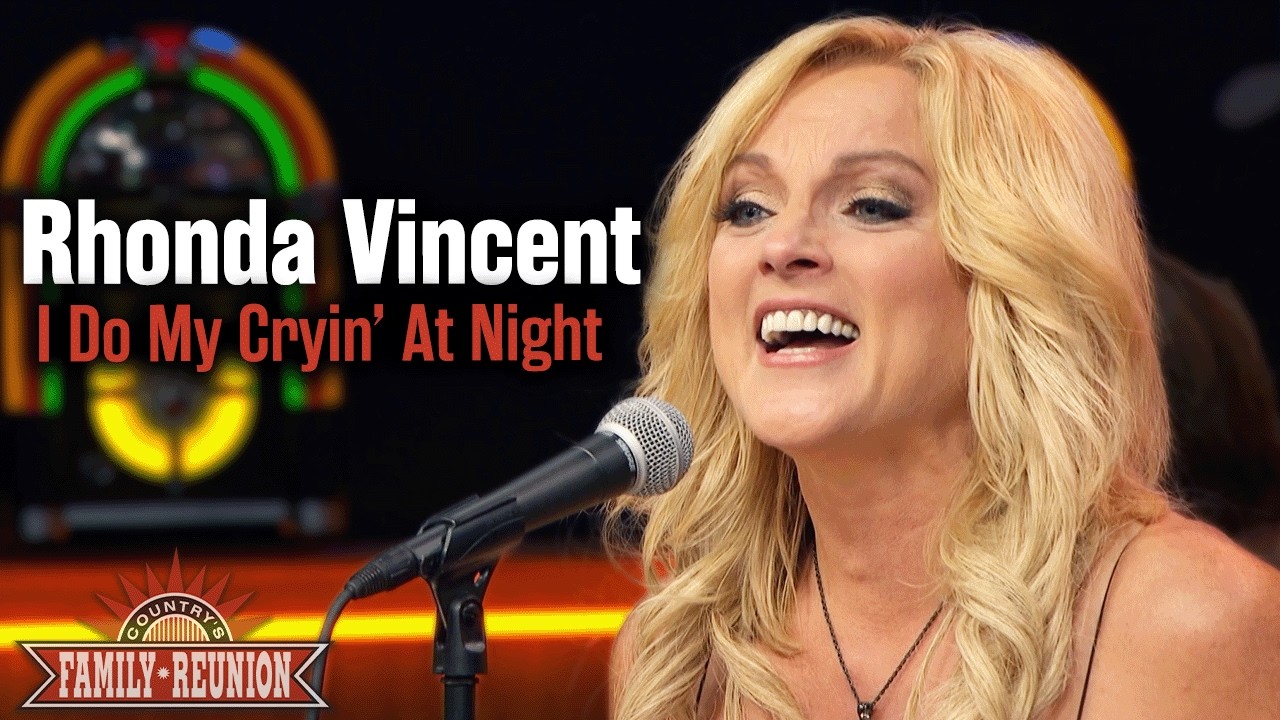Watch Rhonda Vincent sings "I Do My Cryin' At Night" on YouTube Watch Rhonda Vincent sings "I Do My Cryin' At Night" on YouTube