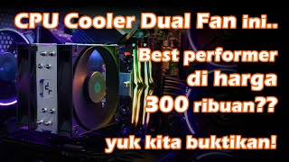 Cpu Cooler Paling Priceperformance Buat Yang Ga Suka Rgb  Deepcool Ag400 Plus Review U0026 Test