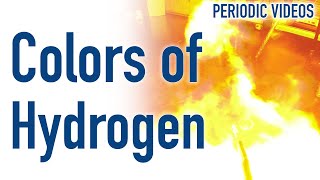 The Colours of Hydrogen - Periodic Table of Videos