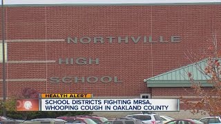 School district fighting MRSA, Whooping Cough in Oakland County