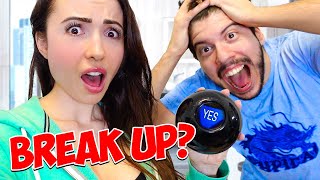 MAGIC 8 BALL Controls OUR LIFE! (Challenge)