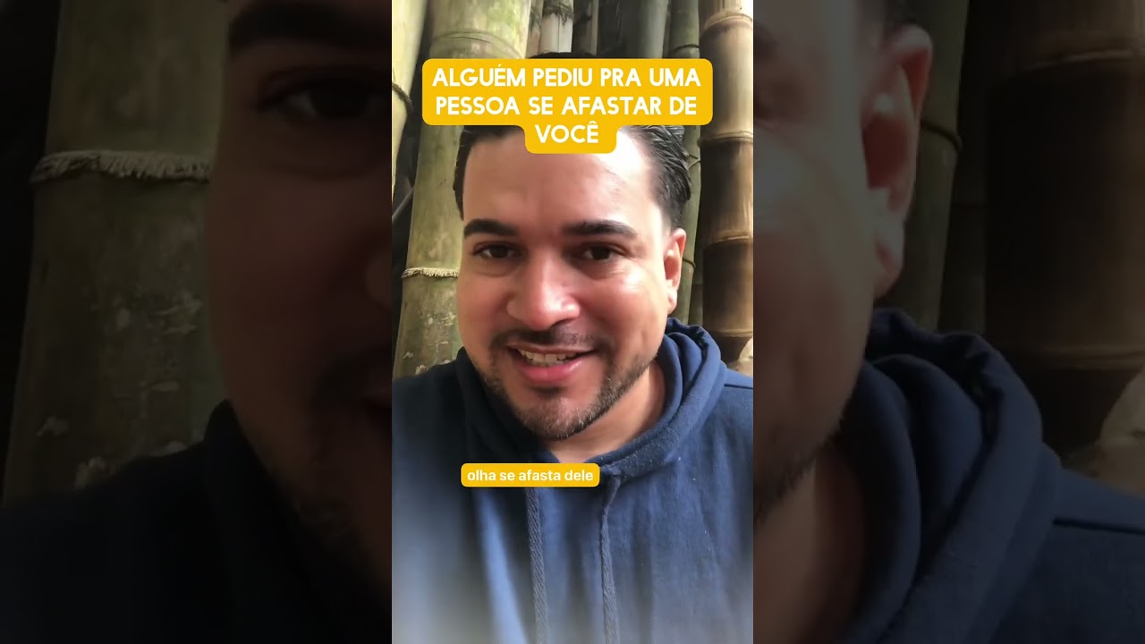 Alguém pediu pra uma pessoa se afastar de você 