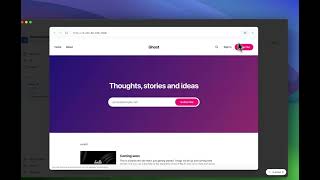 Deploy Ghost CMS to your own VPS  in 1 Click