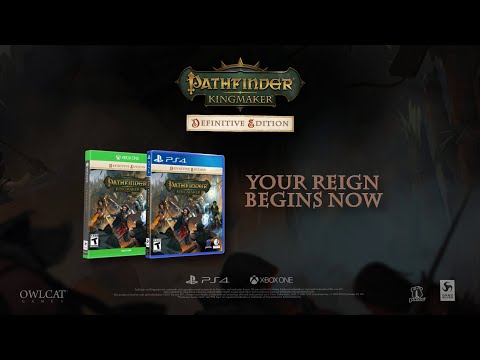 Pathfinder: Kingmaker - Definitive Edition - Console Launch Trailer [NA]